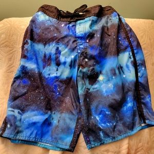 3/$20--Mens swim trunks sz Med